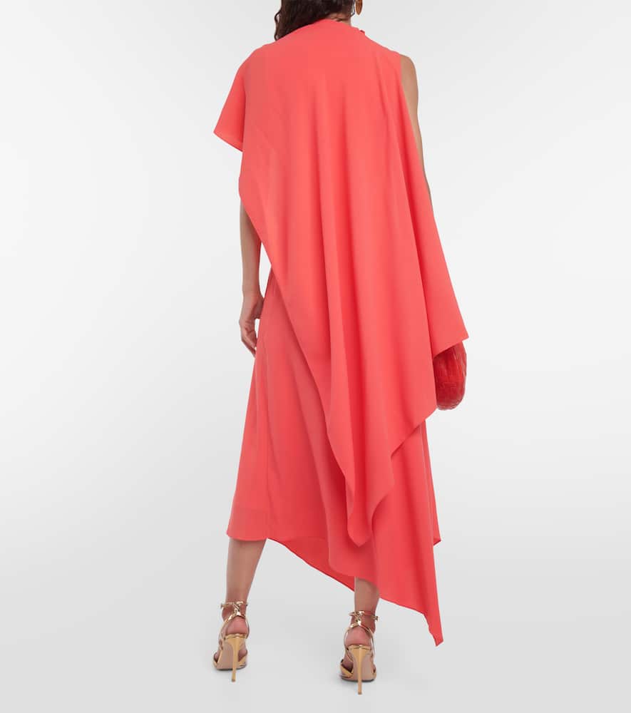 Roksanda Pascale cape-detail crêpe maxi dress