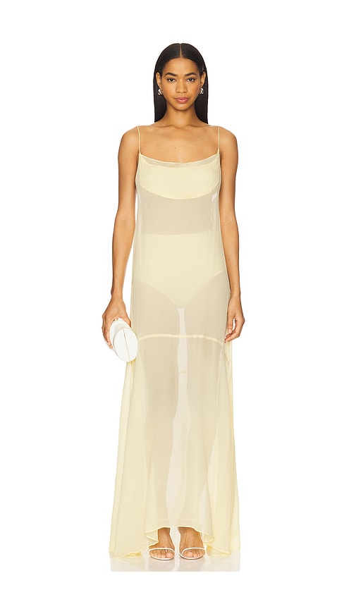 SWF Two Piece Sheer Slip in Like Butter. M also in