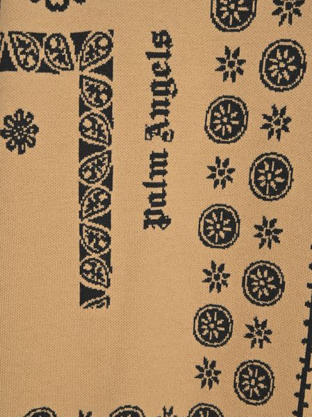 Palm Angels Paisley Intarsia Knit Jumper