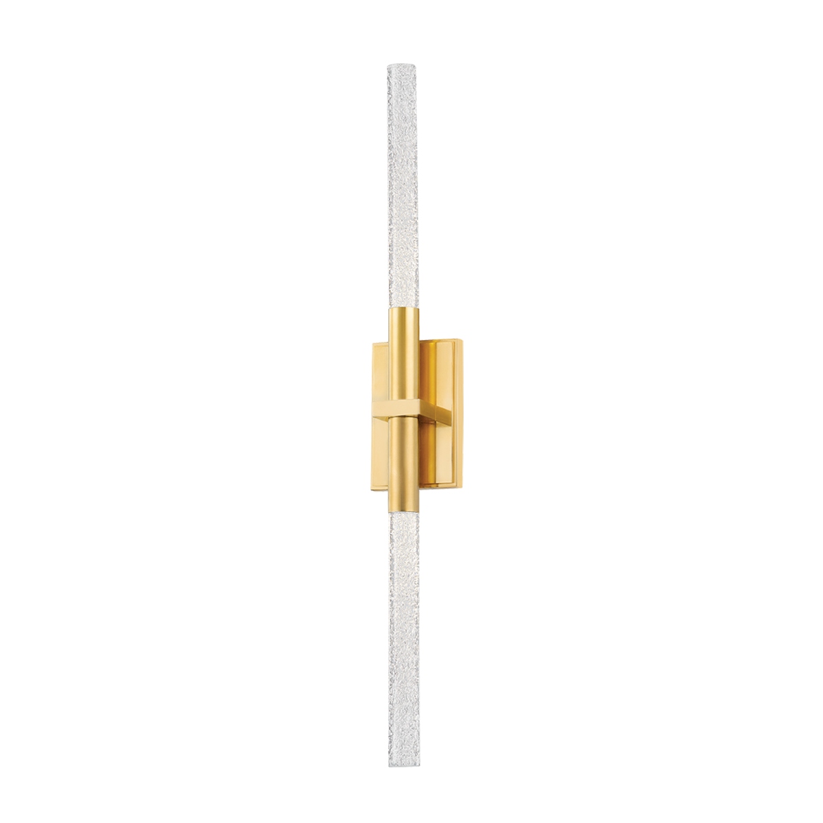 Aged Brass LED Wall Sconce from the Millerton Collection