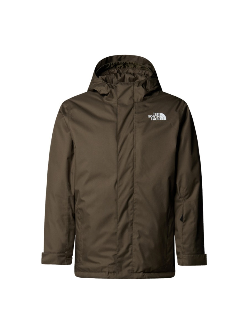 Kids Green Solid Jacket