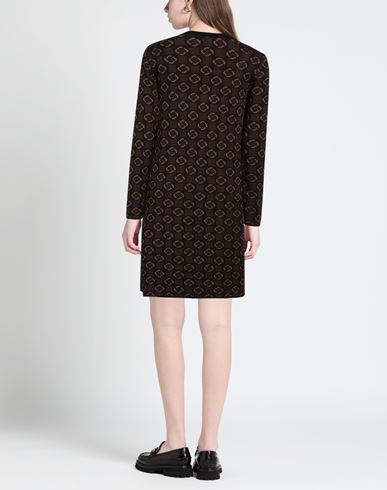 Siyu Woman Mini dress Chocolate brown Size 4 Merino Wool
