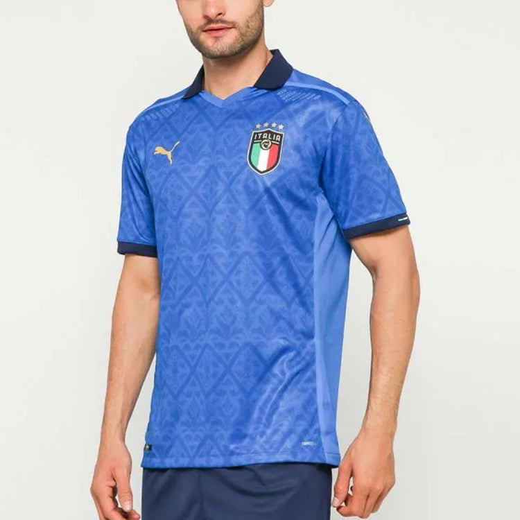 Italy Home Match Shirt 2020 2021 'Blue'