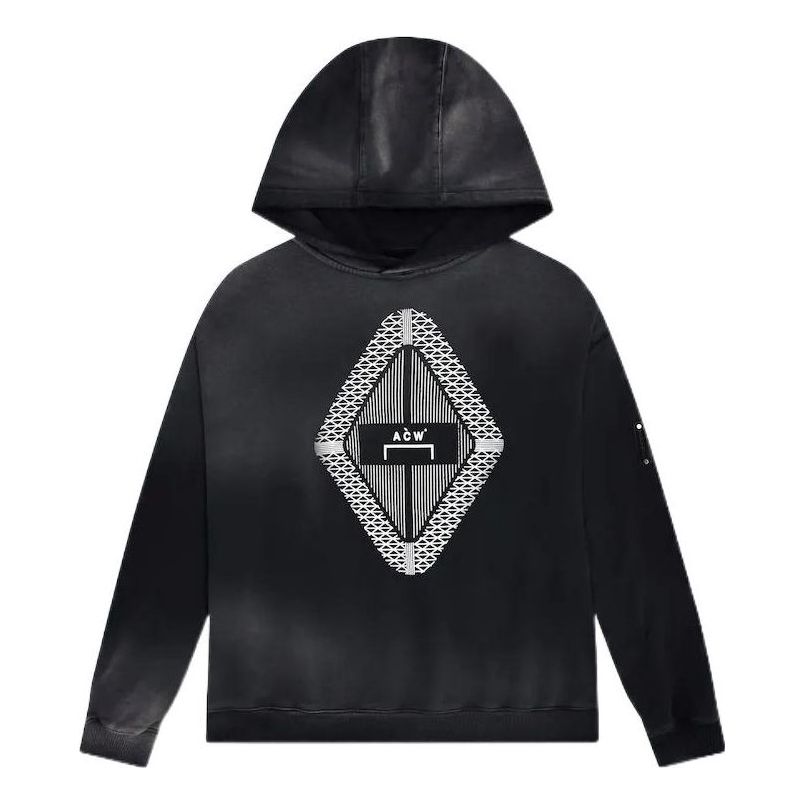 Gradient Popover Hoodie 'Black'