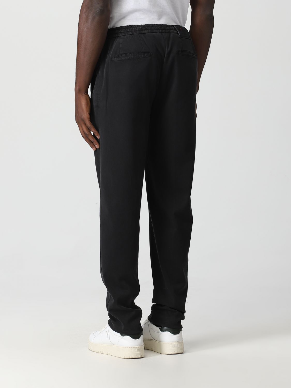 Pants Men color Black