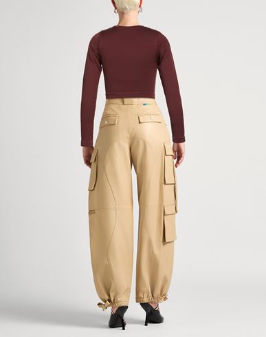 Woman Top Chocolate brown Size 1 Polyester, Elastane