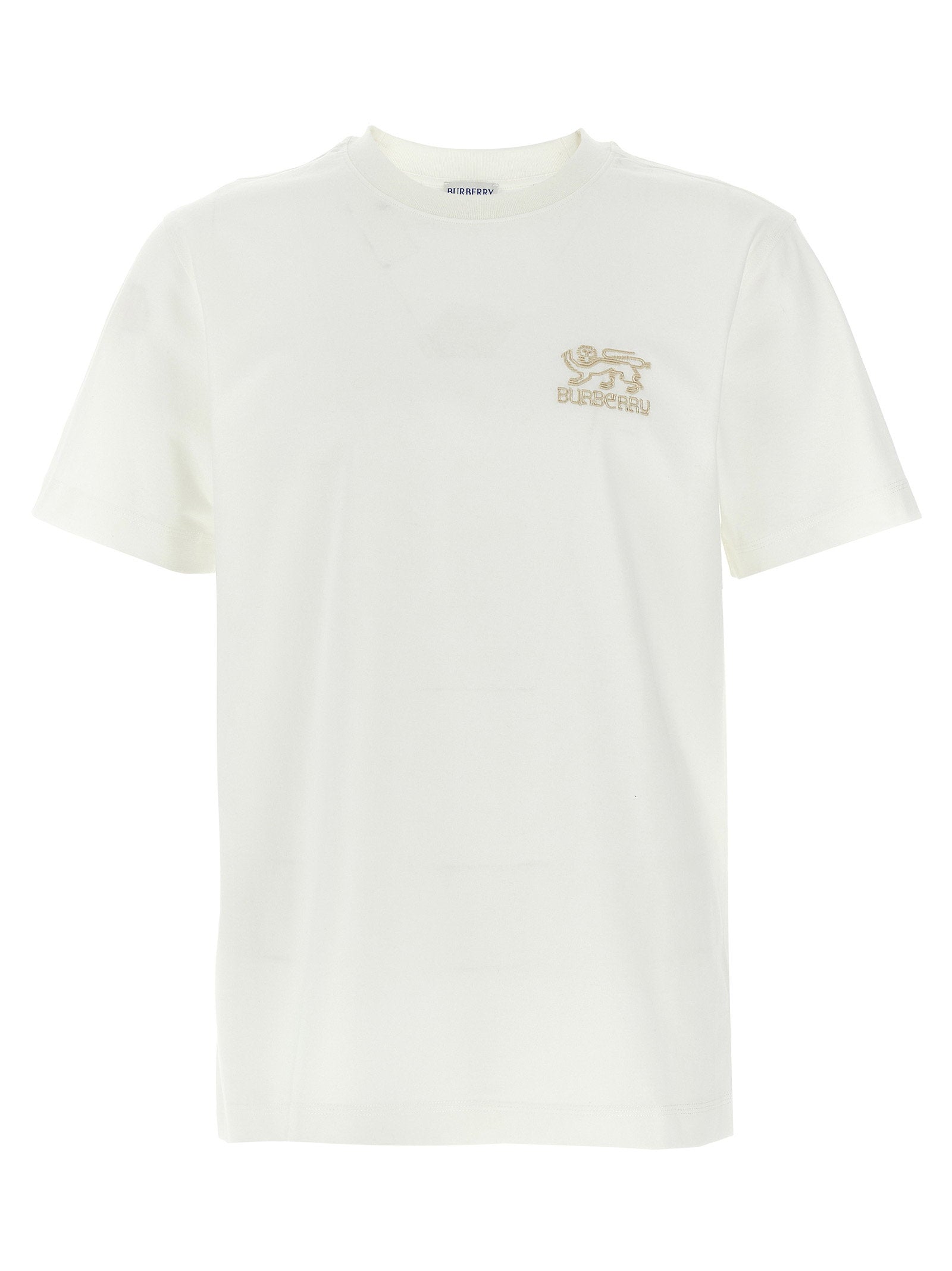Logo-Embroidered Organic Cotton T-Shirt — White