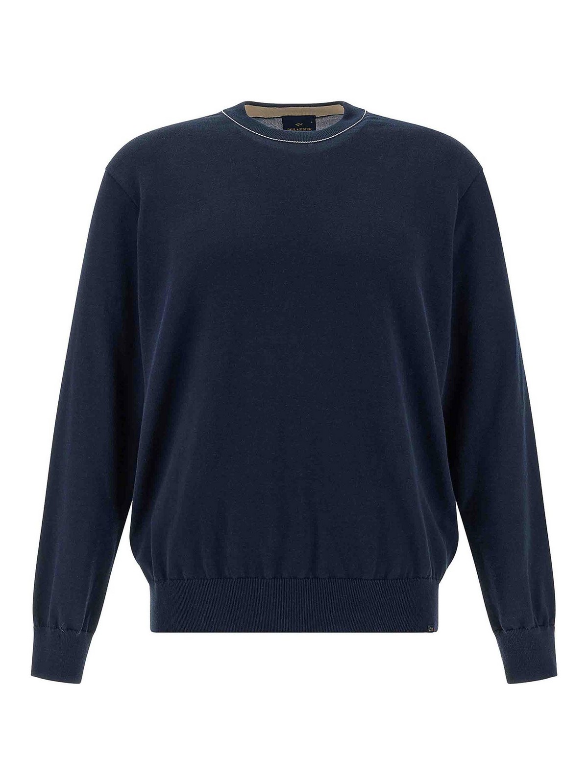 Cotton crew neck
