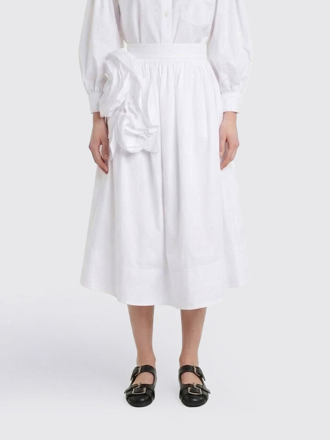 Skirt Woman color White