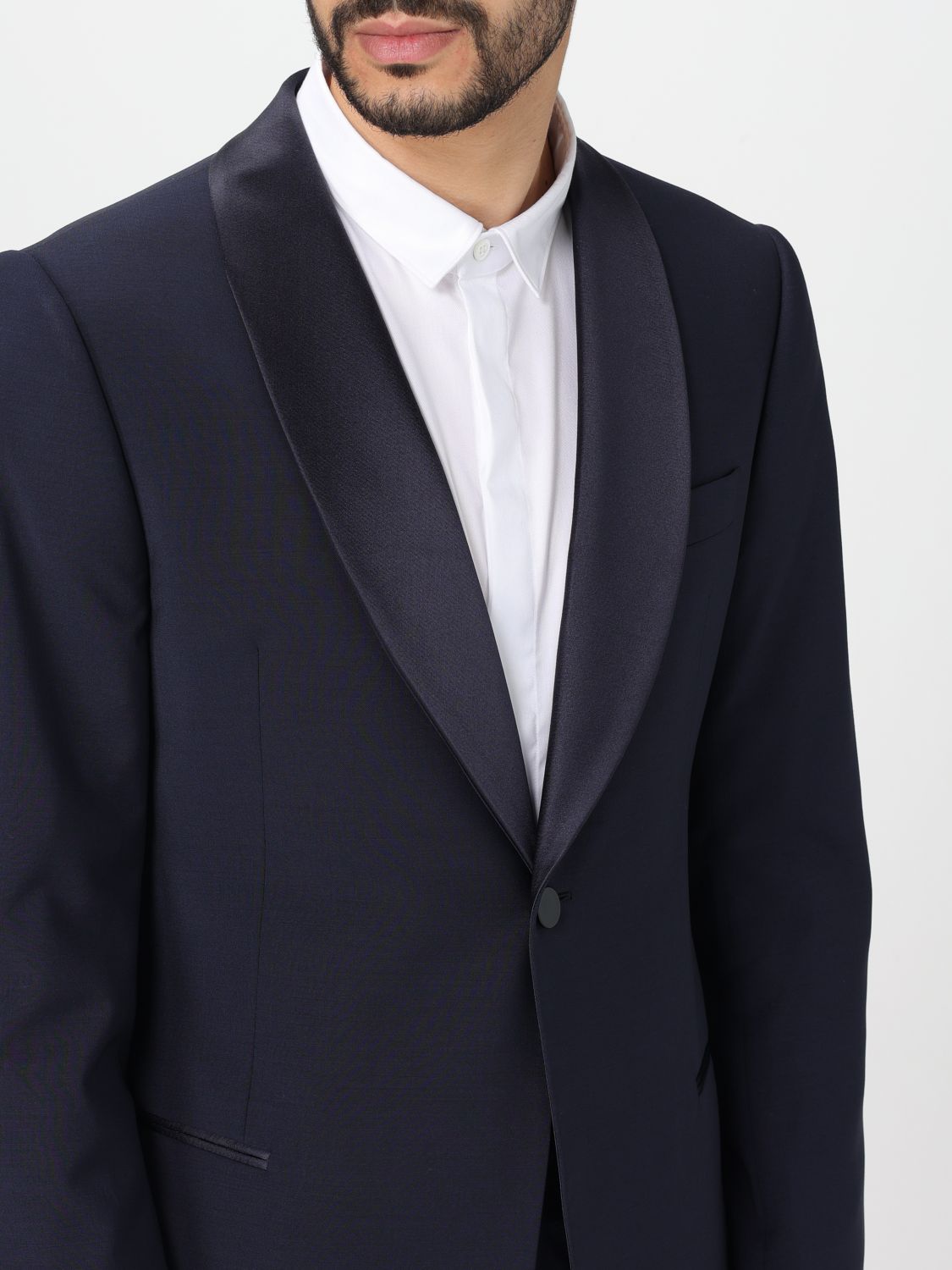Suit Men color Navy