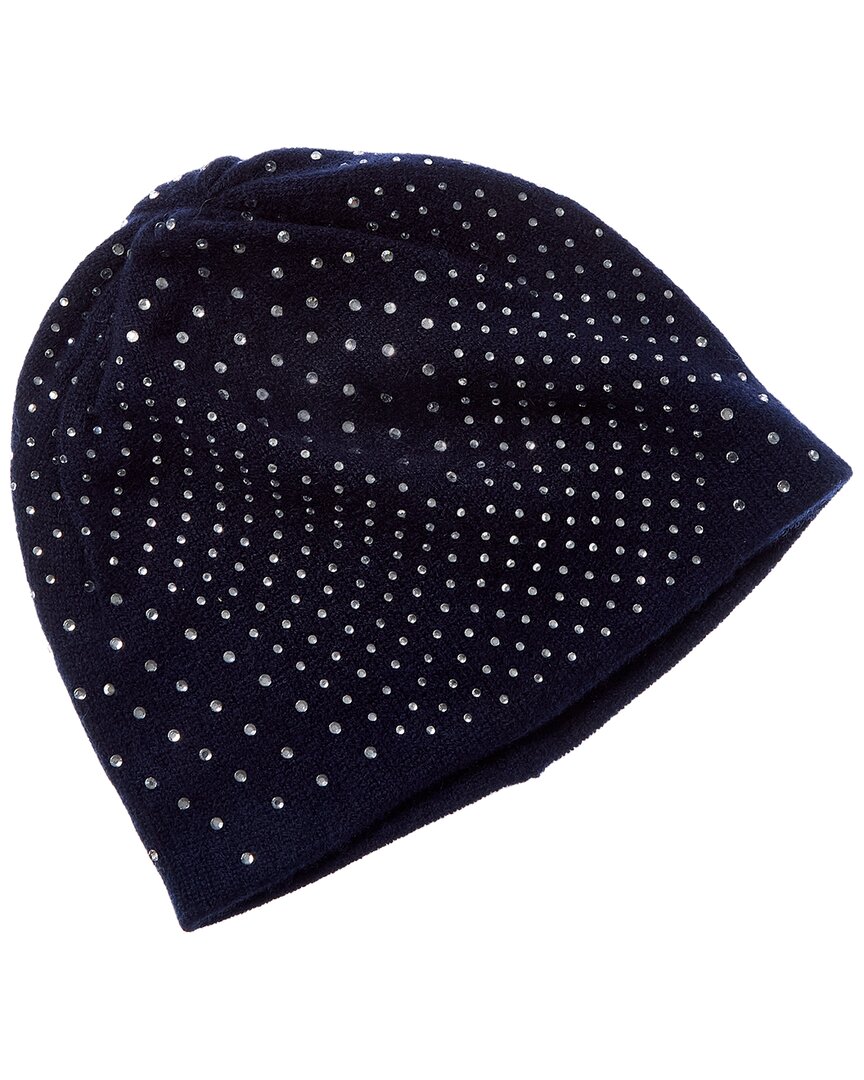 Sofiacashmere Snake Heatset Cashmere Beanie