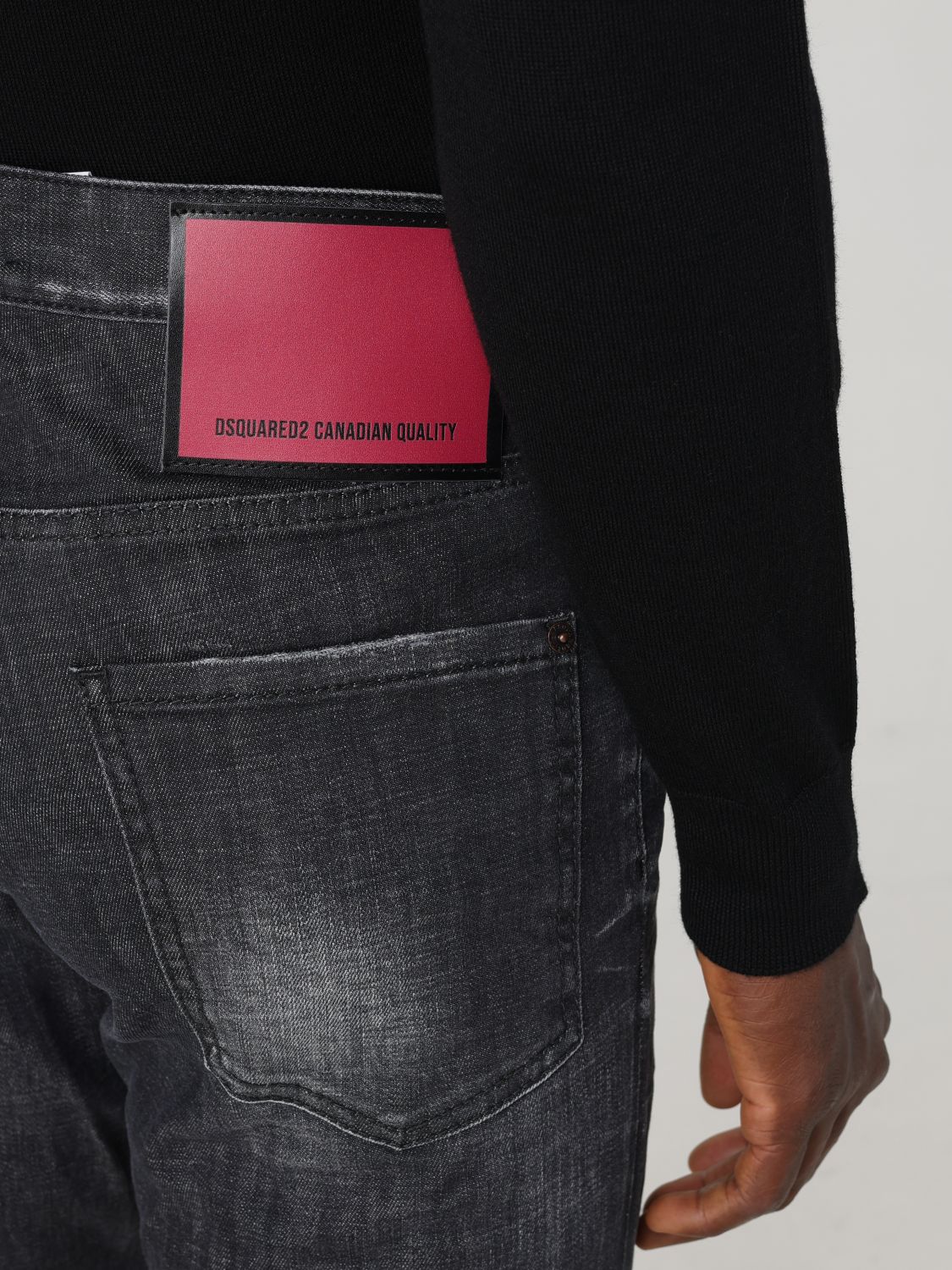 Pants Men color Black