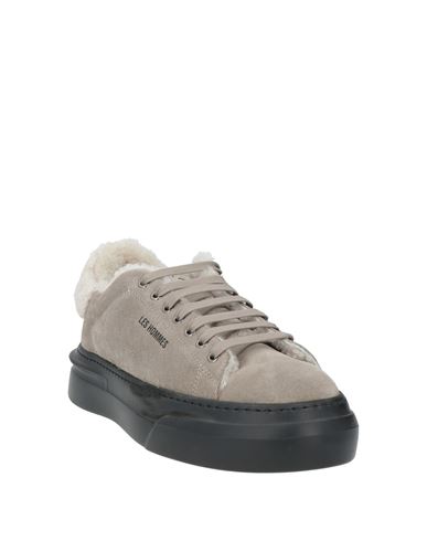 Man Sneakers Grey Size 6 Leather