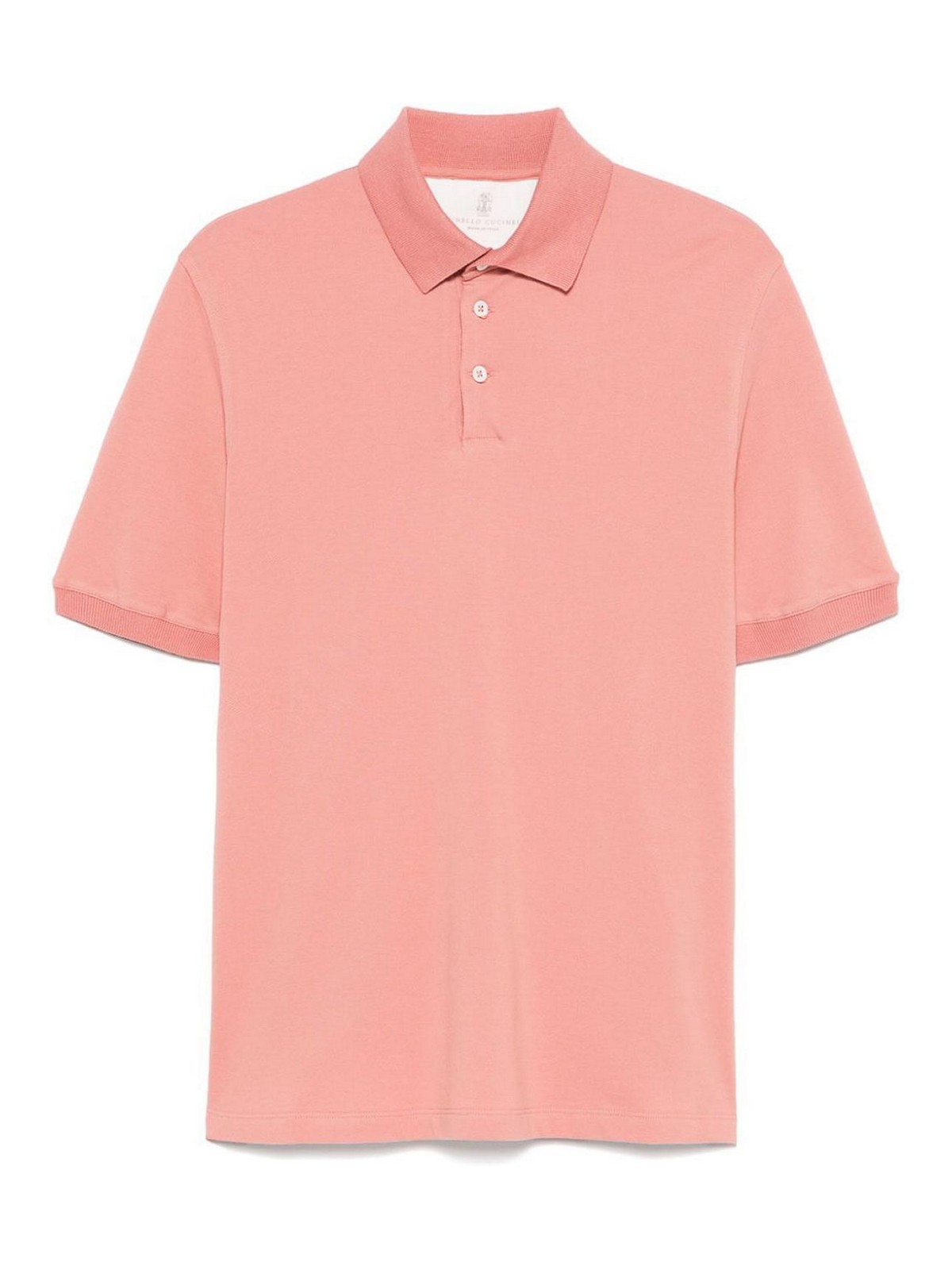 Piqué polo shirt - Pink
