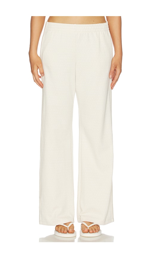 THE UPSIDE Navar Marnie Wide Leg Pant in Cream. - S also in XS
