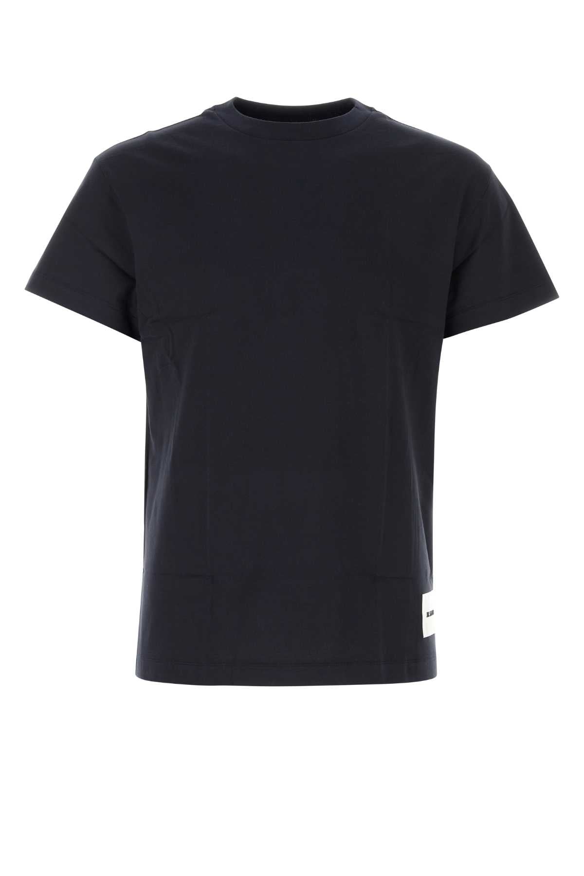 Cotton T-Shirt — Navy