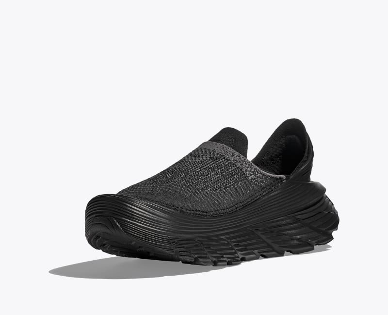 HOKA Restore TC Shoes in Black/Black
