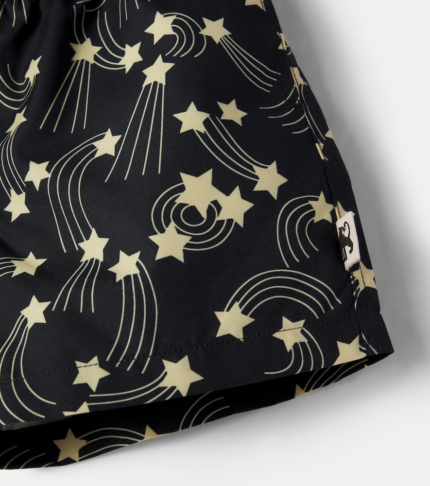 Starfall printed swim trunks