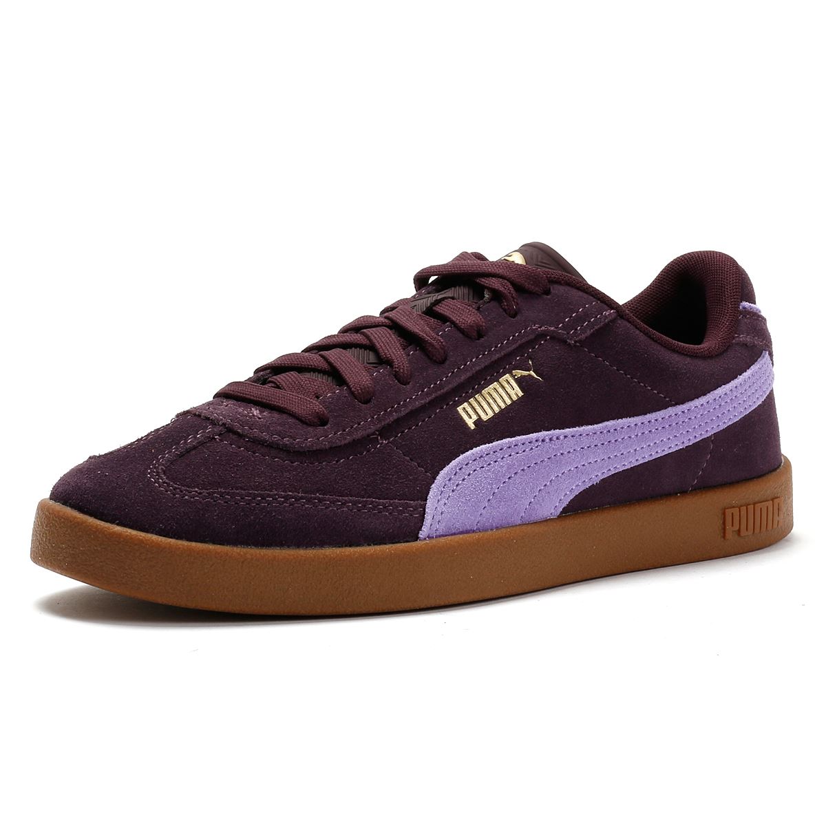 Puma Club Ii Era Suede Plum Trainer