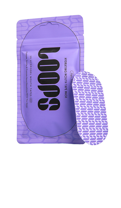 LOOPS Night Shift Hydrating Mouth Tape Mask 10 Pack in Beauty: NA