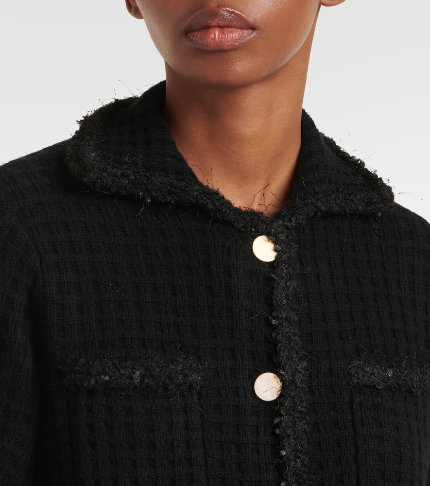 Wool and cashmere cardigan
