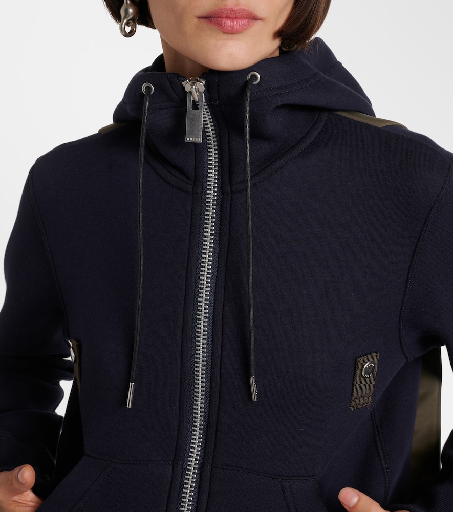 Paneled hoodie