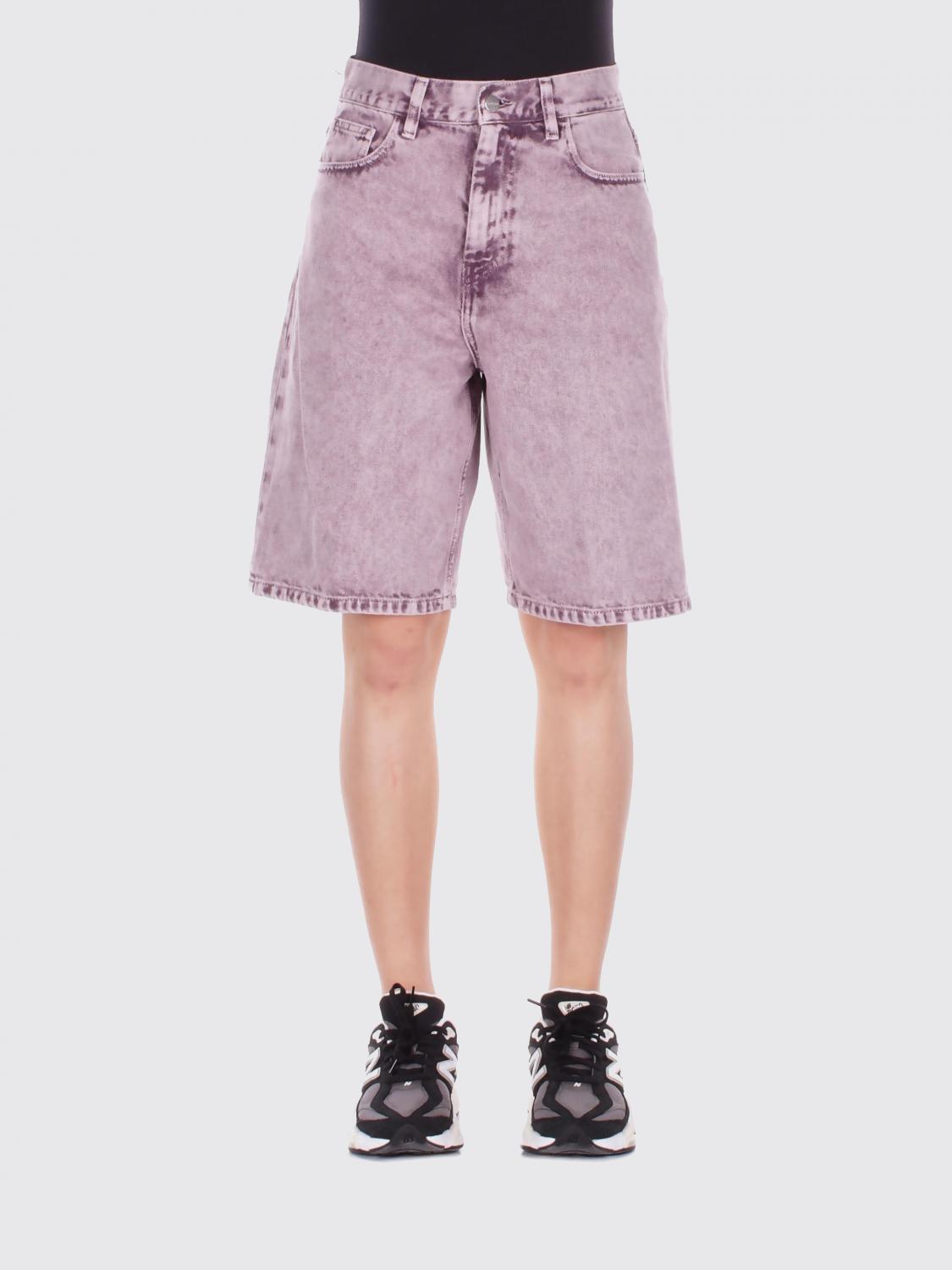 Shorts Woman color Violet