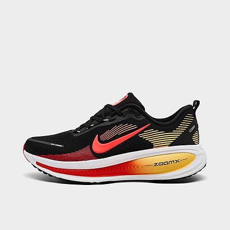 Men's Vomero 18 Running Shoes in Black/Light Crimson/Topaz Gold