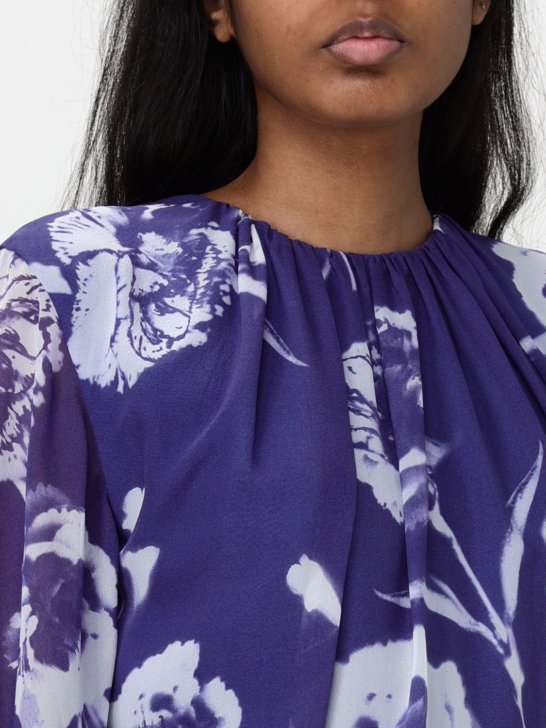 Dress ERDEM Woman color Sapphire