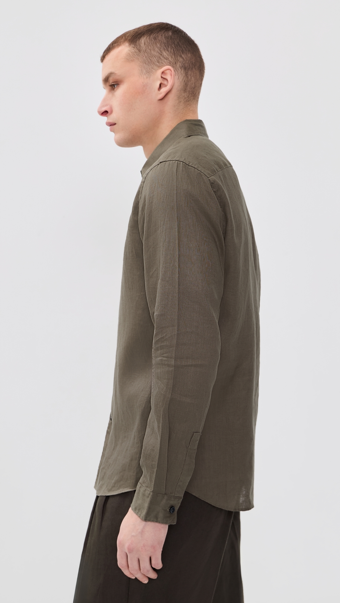 Irving Relaxed Linen Shirt Morel