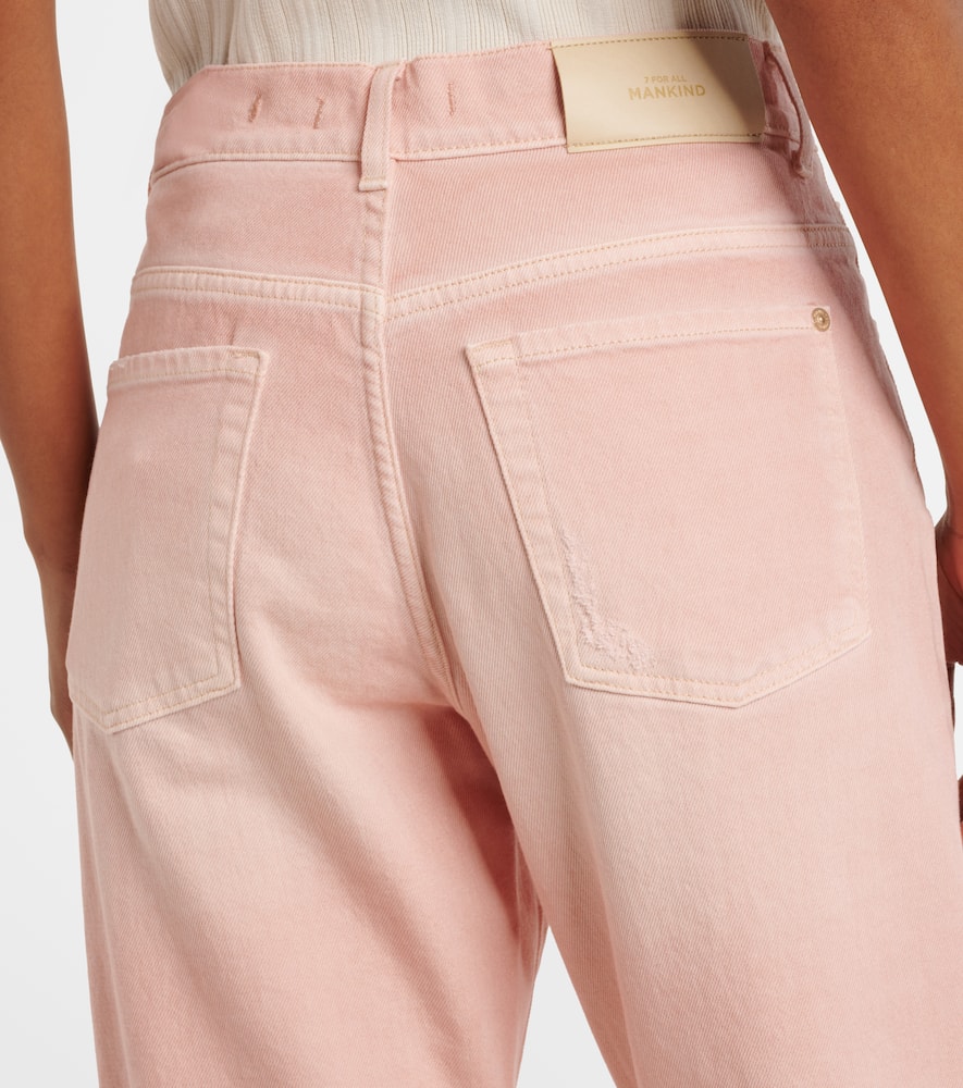 Tess high-rise straight jeans
