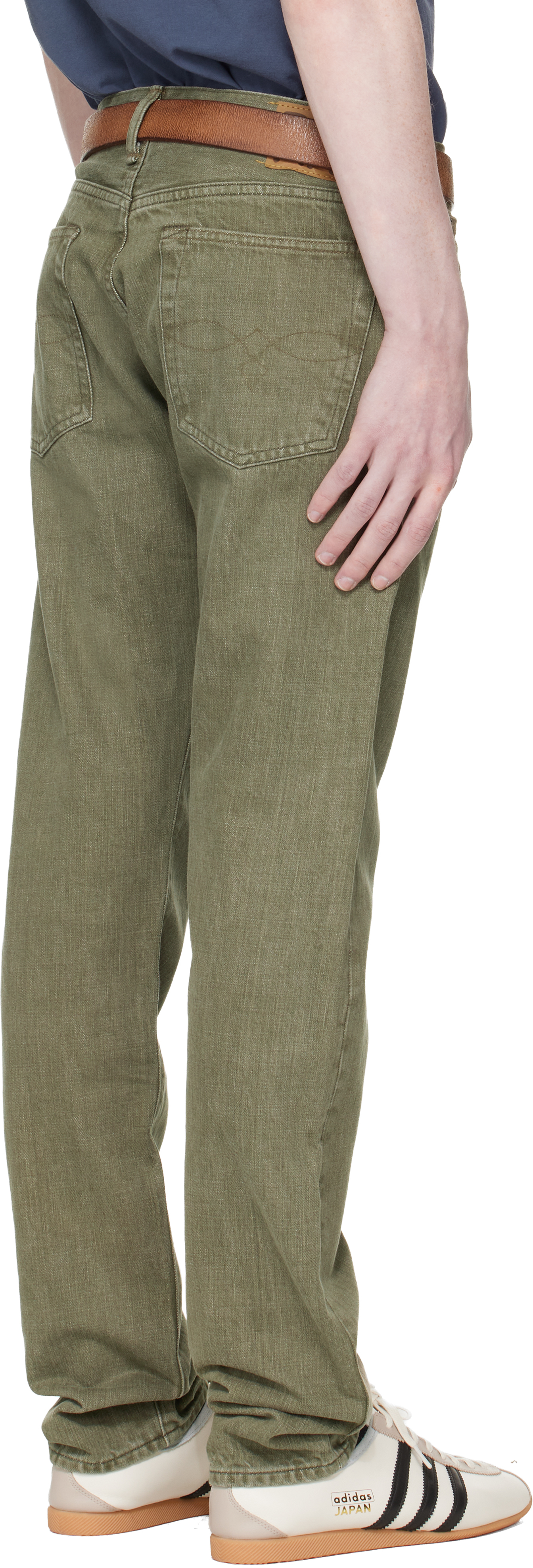 Green Slim Fit Jeans