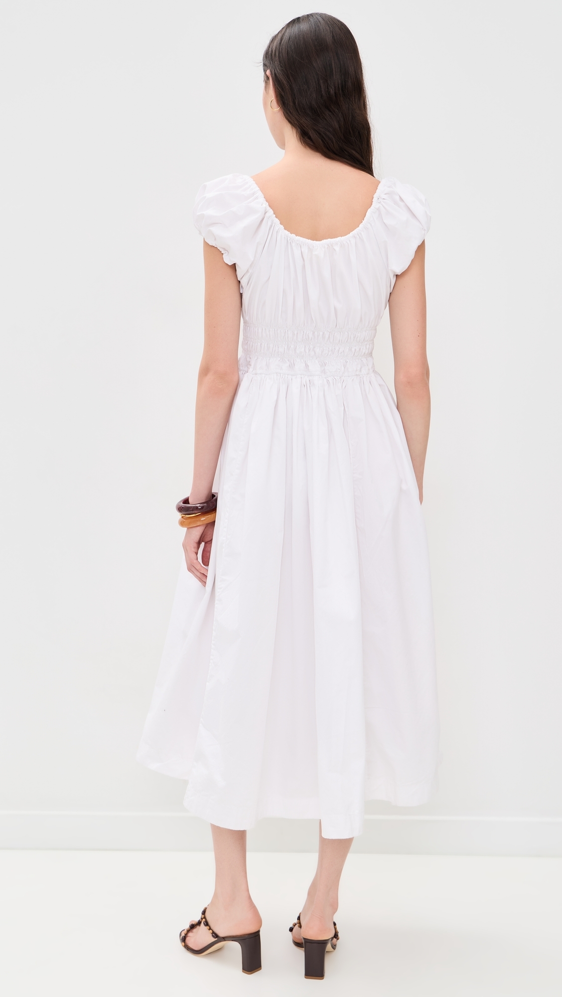 Big Sky Poplin Dress Optic