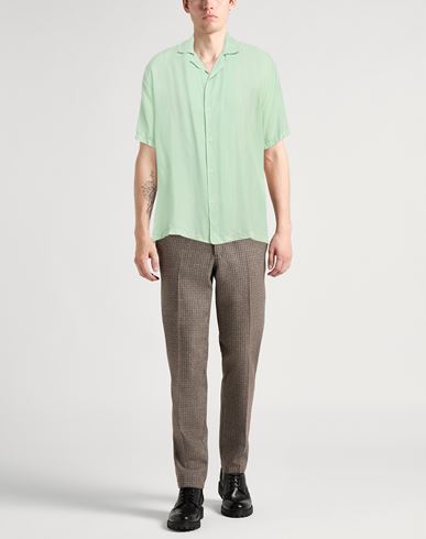 Lab Man Shirt Light green Size L Cupro