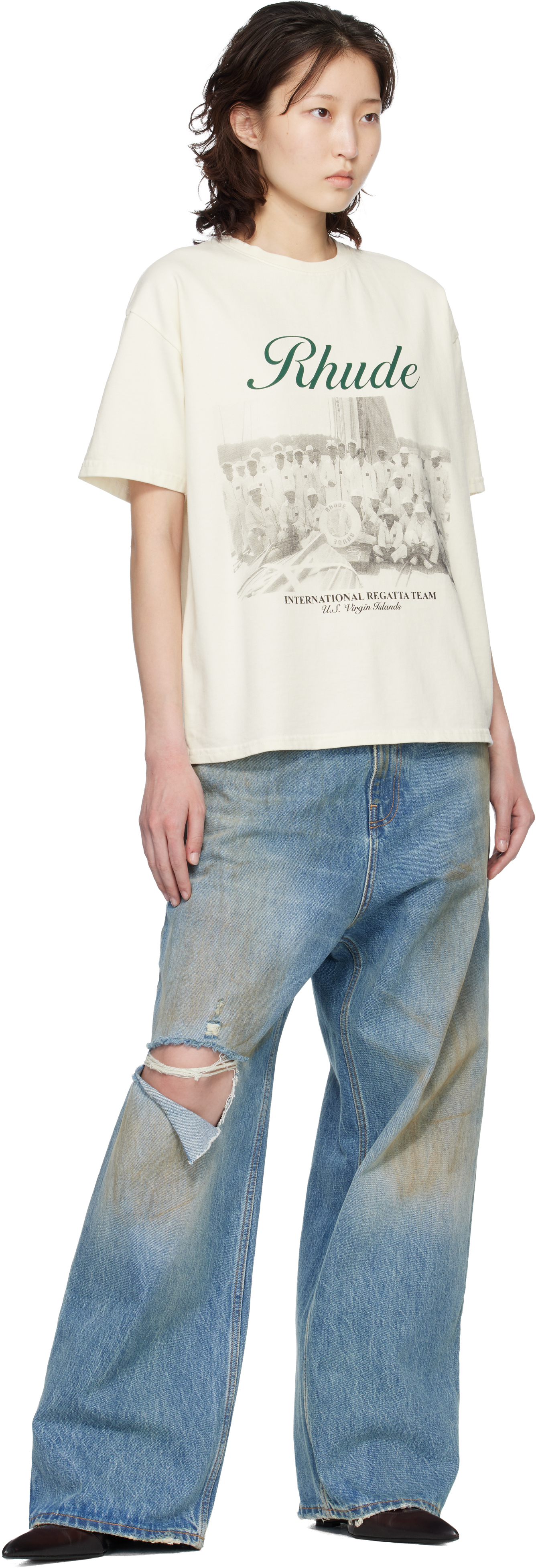 Off-White Virgin Islands Script T-shirt