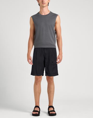 C. p. Company Man Shorts & Bermuda Shorts Midnight blue Size 34 Linen