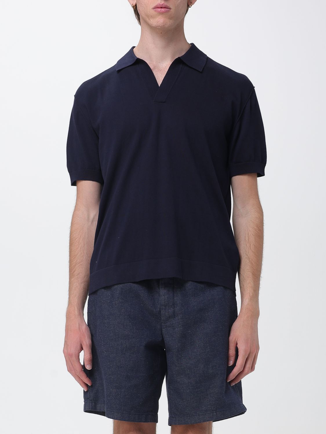Jacket Men color Indigo
