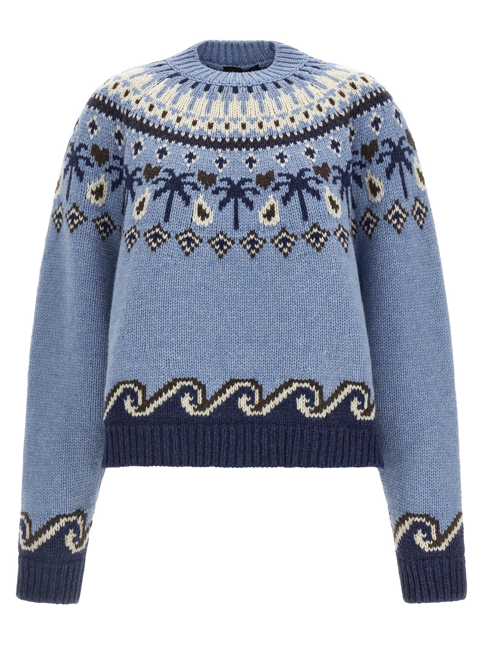 Sweet Winter Sweater — Blue