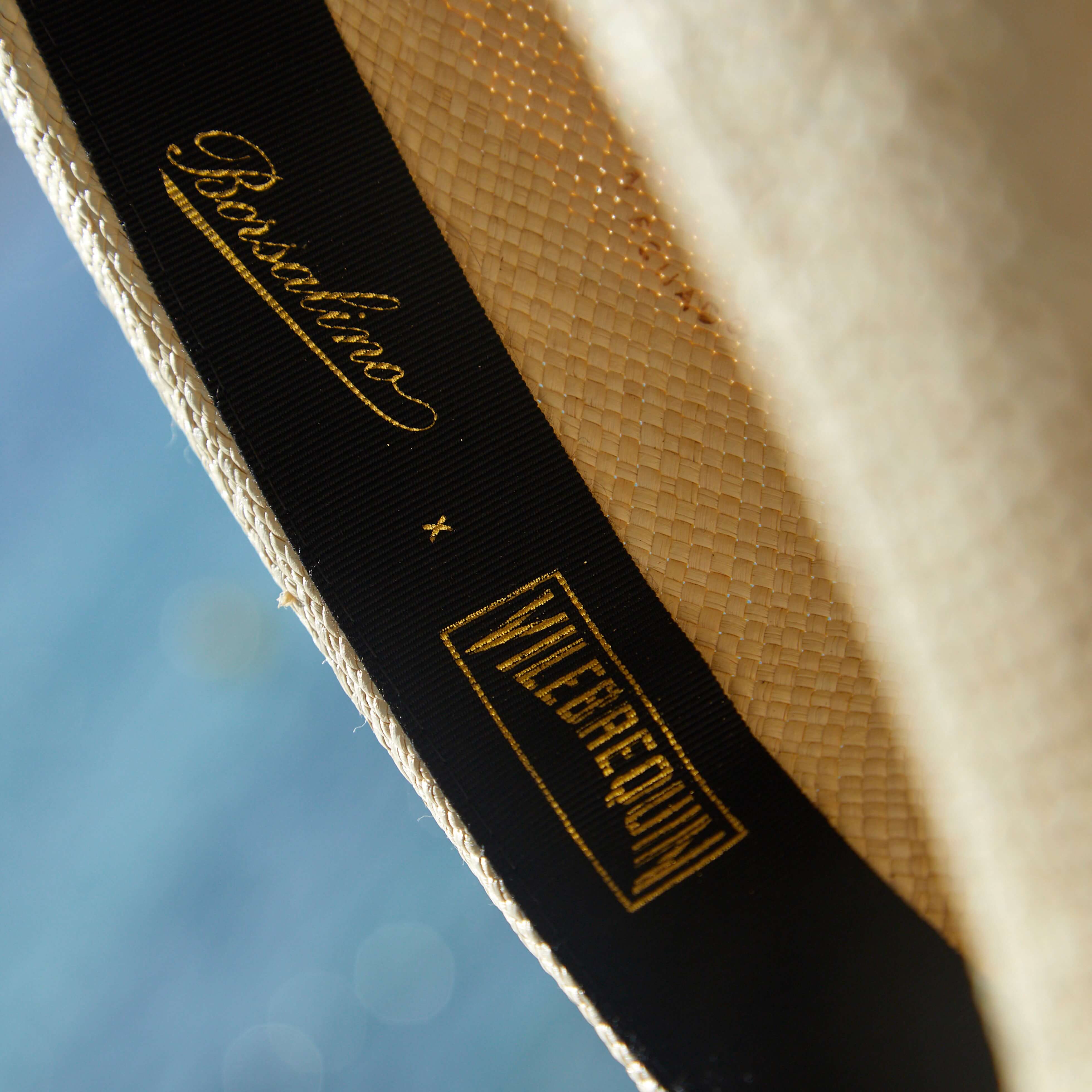 Men Straw Hat X Borsalino - Hat - Claudio - Beige