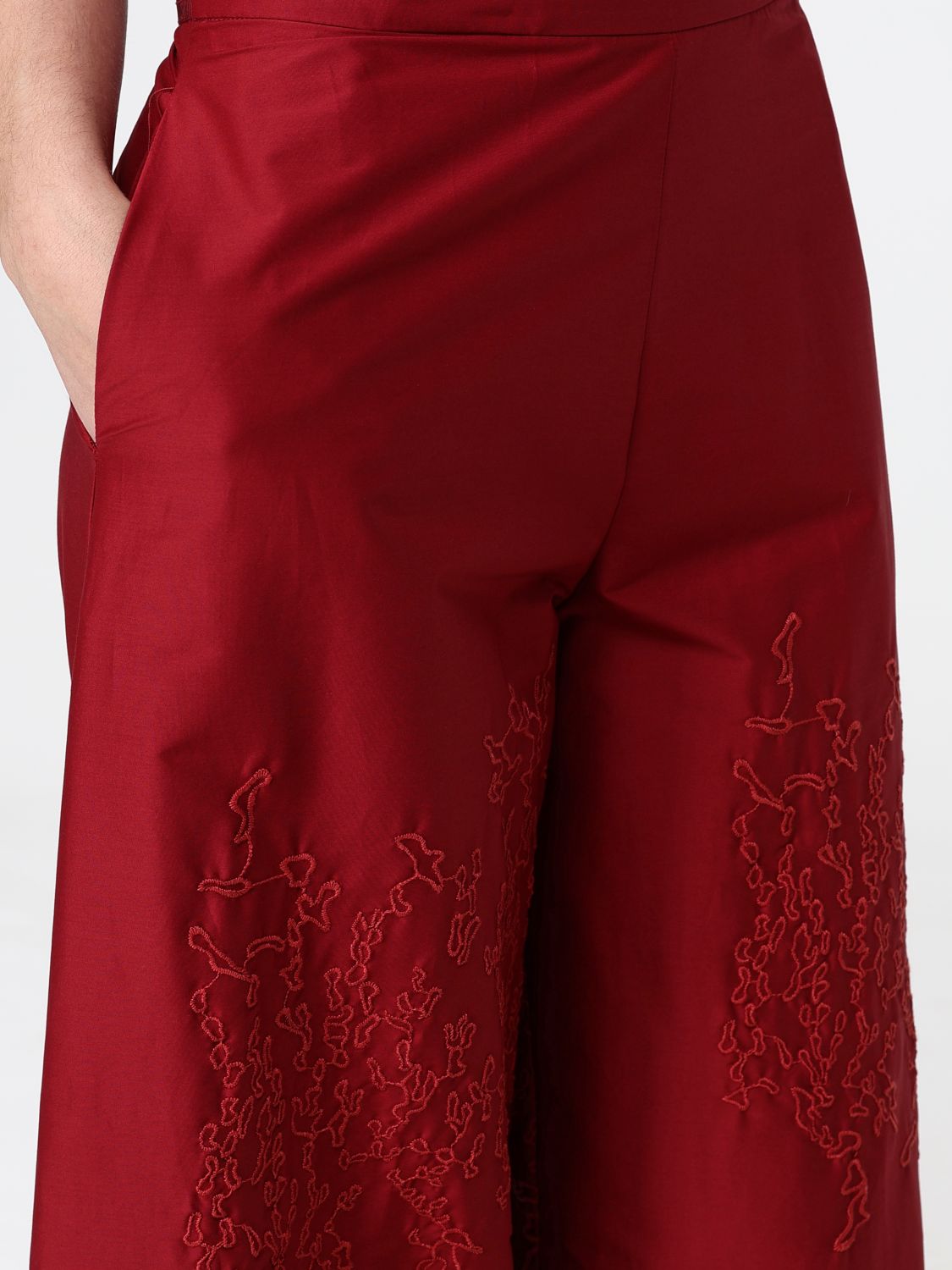 Pants Woman color Coral