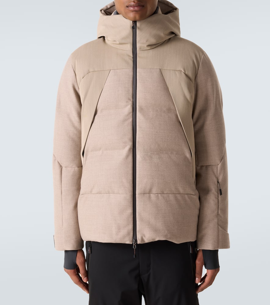 Nordend wool-blend down jacket