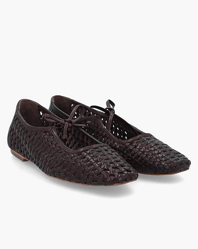 Radley The Camden Leather Ballet Pump