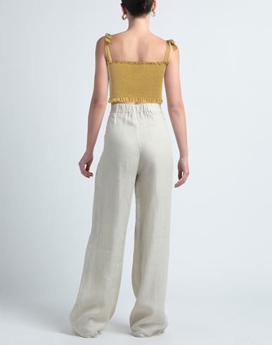 Alpha Studio Woman Top Marigold Size 6 Ramie