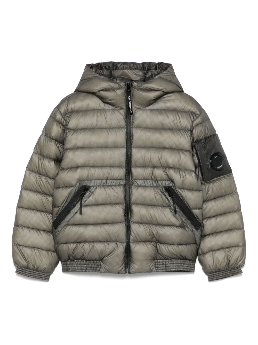 C.P. Company Kids Lens-detail jacket - Grey