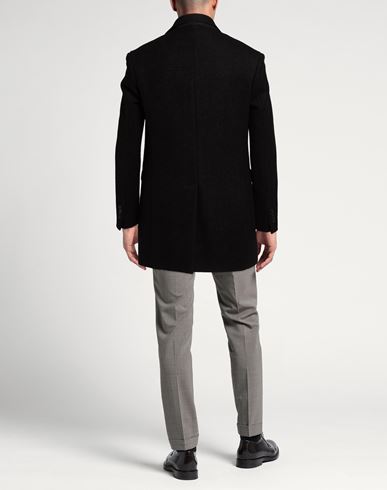 Man Coat Black Size 42 Wool