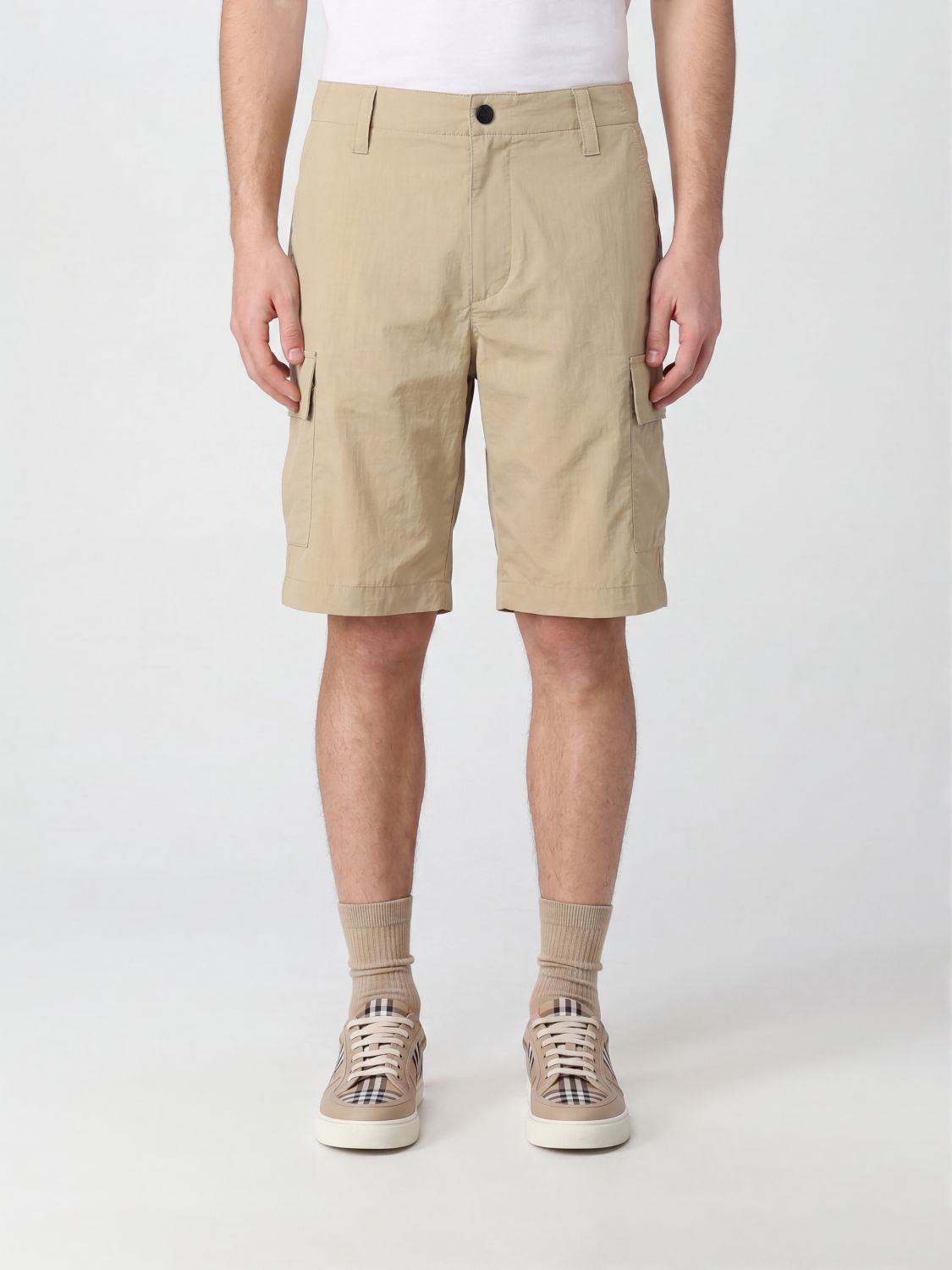 Pants Men color Beige