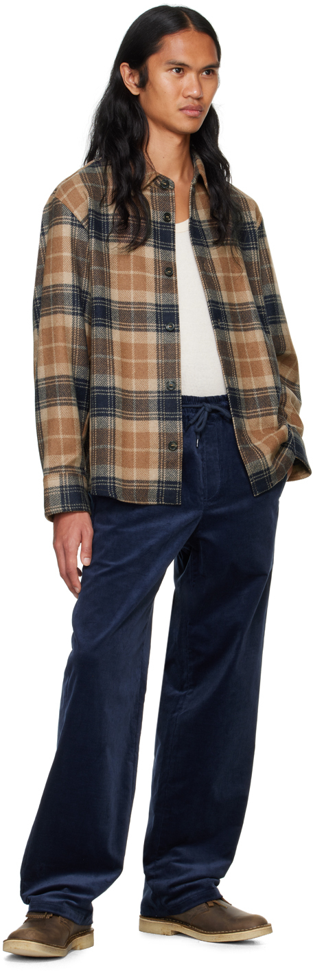 A.P.C. Navy Vincent Long Trousers