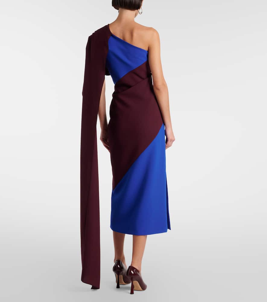 Capella crêpe maxi dress