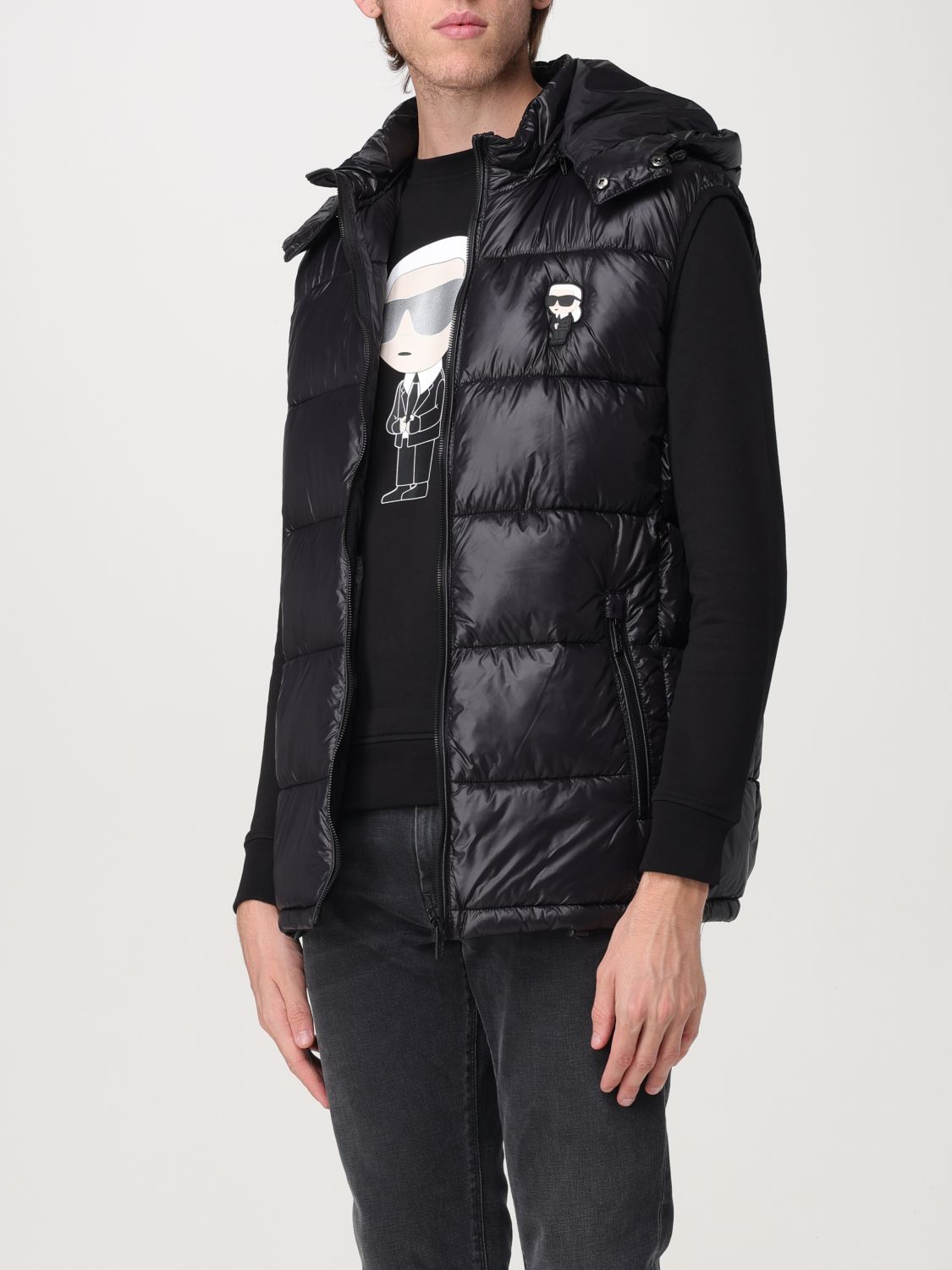 Jacket Men color Black
