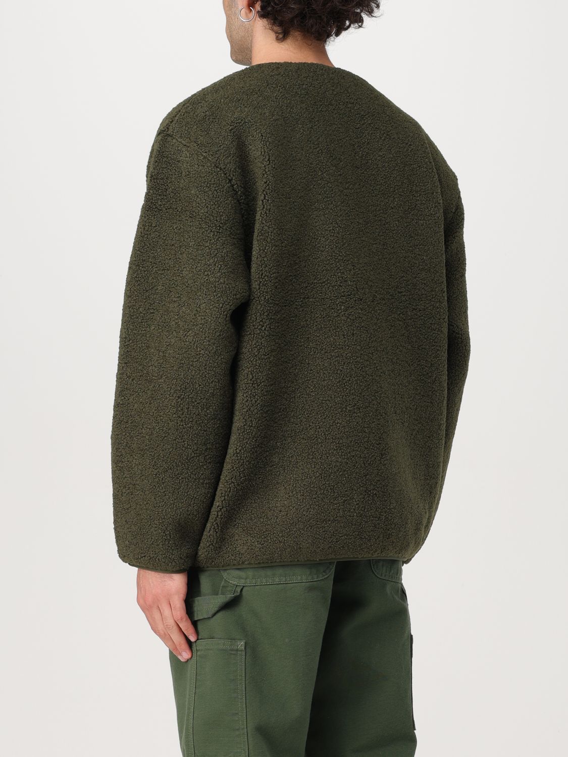 Jacket Men color Green